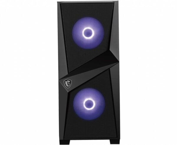 Case|MSI|MAG FORGE 100M|MidiTower|Not included|ATX|MicroATX|MiniITX|Colour Black|MAGFORGE100M - Image 4