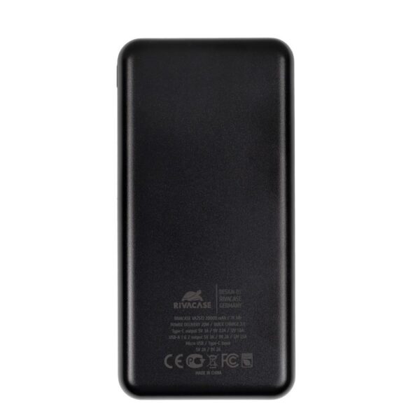 POWER BANK USB 20000MAH/VA2572 BLACK RIVACASE - Image 3