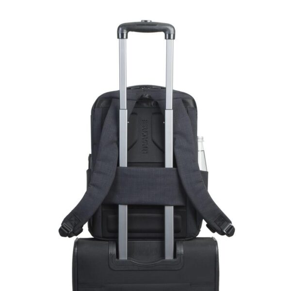 NB BACKPACK BISCAYNE 17.3"/8365 BLACK RIVACASE - Image 4