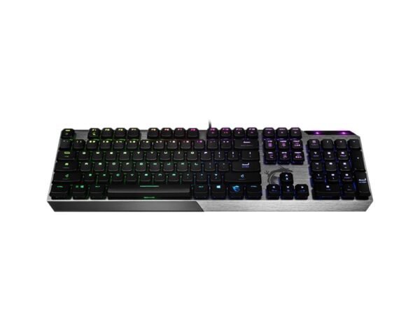 KEYBOARD GAMING BLACK ENG/VIGOR GK50 LOW PROFILE US MSI - Image 3