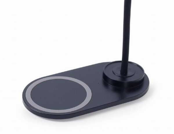 MOBILE CHARGER WRL DESK LAMP/BLACK TA-WPC10-LED-01 GEMBIRD - Image 3