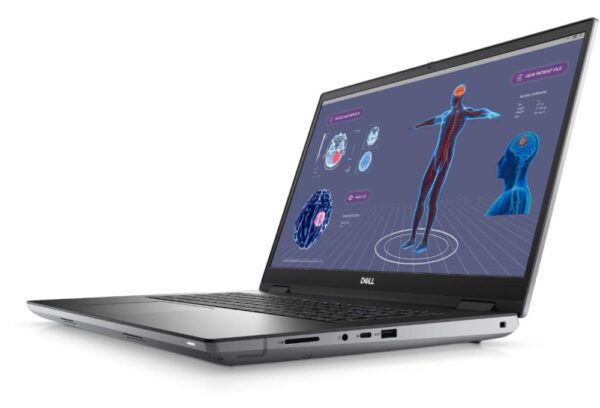 Notebook|DELL|Precision|7780|CPU i9-13950HX|2200 MHz|17"|1920x1080|RAM 32GB|DDR5|5600 MHz|SSD 1TB|NVIDIA RTX 3500 Ada Generation|12GB|ENG|Smart Card Reader|Windows 11 Pro|Grey|3.05 kg|N008P7780EMEA_VP - Image 4