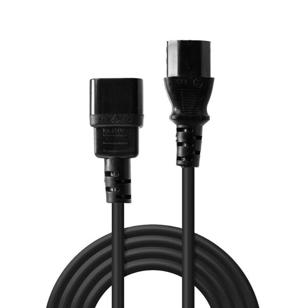 CABLE POWER EXTENSION/C14 TO C13 0.5M 30320 LINDY - Image 3