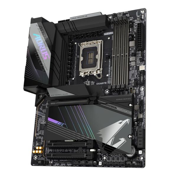 Mainboard|GIGABYTE|Intel Z790|LGA1700|ATX|Memory DDR5|Memory slots 4|1xPCI-Express 3.0 16x|1xPCI-Express 4.0 16x|1xPCI-Express 5.0 16x|5xM.2|1xHDMI|2xUSB 2.0|6xUSB 3.2|1xUSB-C|1xOptical S/PDIF|1xRJ45|2xAudio port|Z790APROXWIFI7 - Image 5