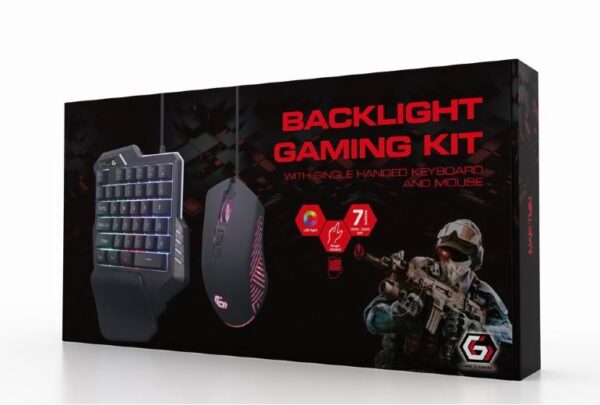 KEYBOARD USB GAMING KIT ENG/TWIN GGS-IVAR-TWIN GEMBIRD - Image 4