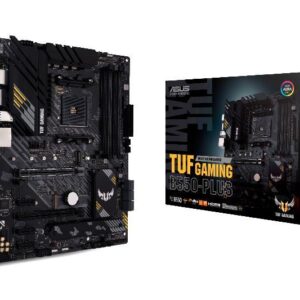 Mainboard|ASUS|AMD B550|SAM4|ATX|3xPCI-Express 3.0 1x|1xPCI-Express 3.0 16x|2xM.2|1xPCI-Express 4.0 16x|Memory DDR4|Memory slots 4|1xHDMI|1xDisplayPort|1xUSB type C|5xUSB 3.2|1xOptical S/PDIF|1xRJ45|5xAudio port|TUFGAMINGB550-PLUS