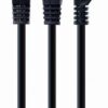 PATCH CABLE CAT6 UTP 1M/BLACK PP6U-1M/BK GEMBIRD