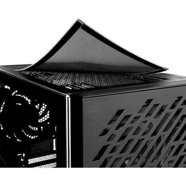 Case|ADATA|XPG VALOR AIR (BLACK)|MidiTower|Not included|ATX|MicroATX|MiniITX|Colour Black|VALORAIRMT-BKCWW - Image 4