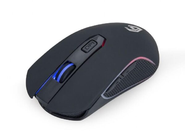 MOUSE USB OPTICAL WRL RGB/RECHARGE MUSGW-6BL-01 GEMBIRD - Image 6