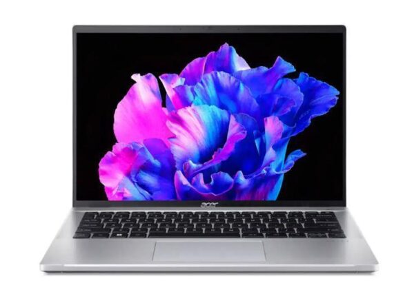 Notebook|ACER|Swift|SFG14-71|CPU  Core i5|i5-1335U|1300 MHz|14"|2240x1400|RAM 16GB|LPDDR5|SSD 512GB|Intel UHD Graphics|Integrated|SWE|Card Reader microSD|Windows 11 Home|Pure Silver|1.32 kg|NX.KF7EL.001 - Image 2