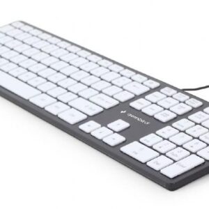 KEYBOARD MULTIMEDIA USB ENG/CHOCOL. KB-MCH-02-BKW GEMBIRD