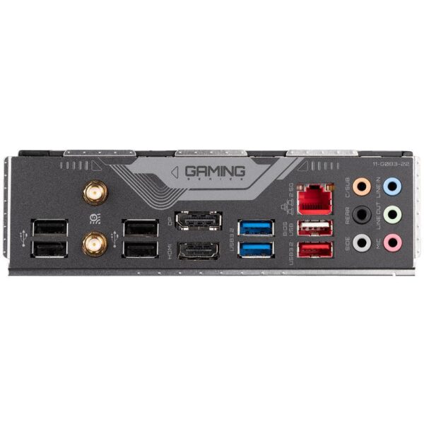 Mainboard|GIGABYTE|Intel B760 Express|LGA1700|ATX|Memory DDR4|Memory slots 4|2xPCI-Express 3.0 16x|1xPCI-Express 4.0 16x|3xM.2|1xHDMI|1xDisplayPort|5xUSB 2.0|3xUSB 3.2|1xRJ45|6xAudio port|B760GAMINGXAXDDR41.3 - Image 3