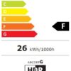LCD Monitor|LG|27"|4K|Panel IPS|3840x2160|16:9|75Hz|Matte|5 ms|Speakers|Pivot|Height adjustable|Tilt|Colour Black|27BN55UP-B - Image 5