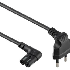 CABLE POWER EU 1M/ANGLED PC-184L GEMBIRD