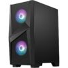 Case|MSI|MAG Forge 100R|MidiTower|Not included|ATX|MicroATX|MiniITX|Colour Black|MAGFORGE100R - Image 3