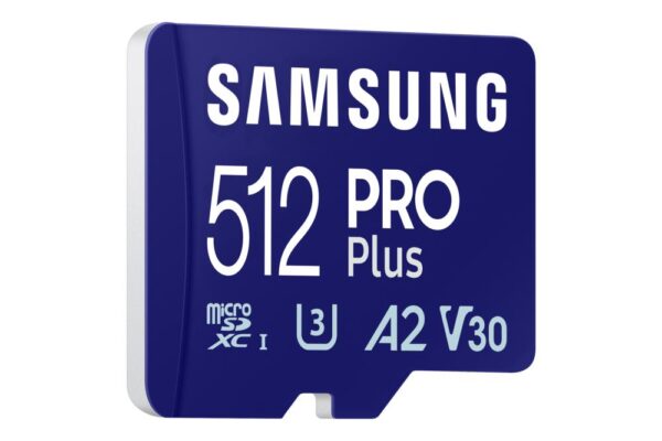 MEMORY MICRO SDXC PRO+ 512GB/W/ADAPT. MB-MD512SB/WW SAMSUNG - Image 4