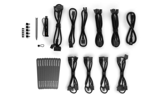 Power Supply|BE QUIET|1000 Watts|Peak Power 1100 Watts|Efficiency 80 PLUS TITANIUM|PFC Active|MTBF 100000 hours|BN335 - Image 7
