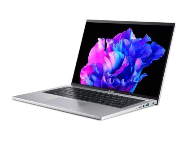 Notebook|ACER|Swift|SFG14-71|CPU  Core i5|i5-1335U|1300 MHz|14"|2240x1400|RAM 16GB|LPDDR5|SSD 512GB|Intel UHD Graphics|Integrated|SWE|Card Reader microSD|Windows 11 Home|Pure Silver|1.32 kg|NX.KF7EL.001 - Image 4