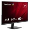 LCD Monitor|VIEWSONIC|VA2708-4K-HD|27"|Panel IPS|3840x2160|16:9|60 Hz|Matte|4 ms|Tilt|Colour Black|VA2708-4K-HD - Image 5