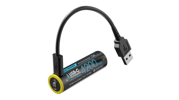BATTERY RECH. 21700 4200MAH/USB-C NL2142LTHPR NITECORE - Image 2