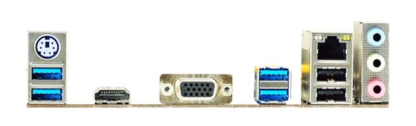 Mainboard|BIOSTAR|AMD B450|SAM4|MicroATX|Memory DDR4|Memory slots 2|2xPCI-Express 2.0 1x|1xPCI-Express 3.0 16x|1xM.2|1x15pin D-sub|1xHDMI|2xUSB 2.0|4xUSB 3.2|1xPS/2|1xRJ45|3xAudio port|B450MH - Image 4