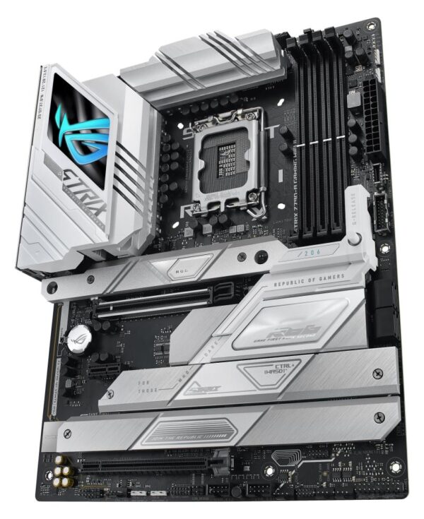 Mainboard|ASUS|Intel Z790|LGA1700|ATX|Memory DDR5|Memory slots 4|1xPCI-Express 3.0 1x|1xPCI-Express 4.0 16x|1xPCI-Express 5.0 16x|5xM.2|1xHDMI|1xDisplayPort|4xUSB 2.0|6xUSB 3.2|2xUSB-C|1xOptical S/PDIF|1xRJ45|2xAudio port|STRIXZ790-AGAMWIFIII - Image 4