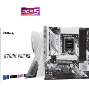 Mainboard|ASROCK|Intel B760 Express|LGA1700|Micro-ATX|Memory DDR5|Memory slots 4|1xPCI-Express 3.0 16x|1xPCI-Express 5.0 16x|1xM.2|1xHDMI|1xDisplayPort|2xUSB 2.0|3xUSB 3.2|1xUSB-C|1xPS/2|1xRJ45|3xAudio port|B760MPRORS