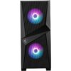 Case|MSI|MAG Forge 100R|MidiTower|Not included|ATX|MicroATX|MiniITX|Colour Black|MAGFORGE100R - Image 4