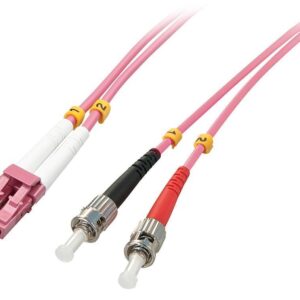 CABLE FIBRE OPTIC LC/ST OM4/3M 46352 LINDY