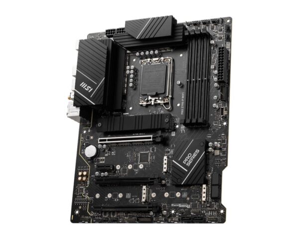 Mainboard|MSI|Intel Z790|LGA1700|ATX|Memory DDR5|Memory slots 4|1xPCI-Express 1x|3xPCI-Express 16x|4xM.2|1xHDMI|1xDisplayPort|4xUSB 2.0|3xUSB 3.2|1xUSB-C|1xPS/2|6xAudio port|PROZ790-PWIFI - Image 3