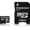 MEMORY MICRO SDHC 32GB W/ADAPT/CLASS10 TS32GUSDU1 TRANSCEND - Image 3