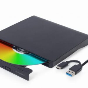 DVD RW USB3/USB-C 8X EXT RTL/BLACK DVD-USB-03 GEMBIRD