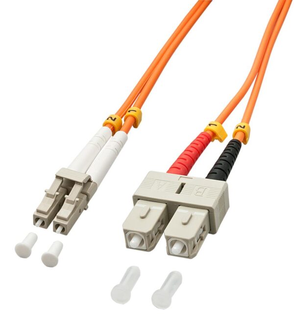 CABLE FIBRE OPTIC LC/SC OM2/1M 46990 LINDY