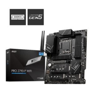 Mainboard|MSI|Intel Z790|LGA1700|ATX|Memory DDR5|Memory slots 4|1xPCI-Express 1x|3xPCI-Express 16x|4xM.2|1xHDMI|1xDisplayPort|4xUSB 2.0|3xUSB 3.2|1xUSB-C|1xPS/2|6xAudio port|PROZ790-PWIFI
