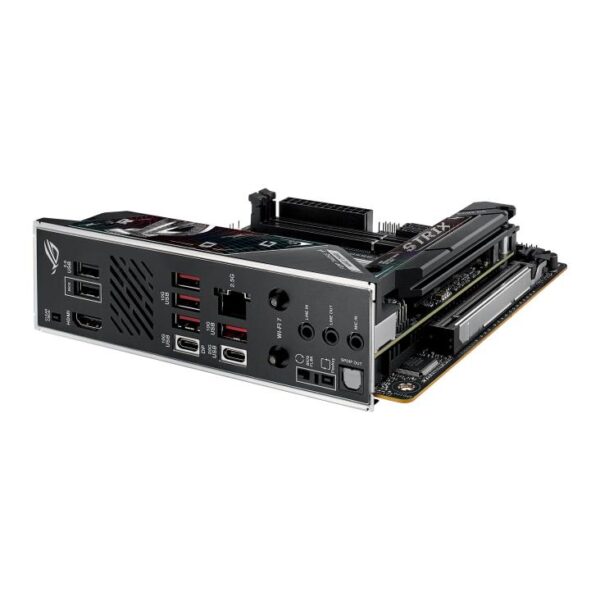 Mainboard|ASUS|AMD B850|SAM5|Mini-ITX|Memory DDR5|Memory slots 2|1xPCI-Express 4.0 16x|1xPCI-Express 5.0 16x|2xM.2|1xHDMI|1xAudio-In|1xAudio-Out|1xMicrophone|2xUSB 2.0|5xUSB 3.2|1xUSB-C|1xOptical S/PDIF|1xRJ45|STRIXB850-IGAMINGWIFI - Image 5
