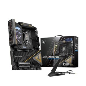 Mainboard|MSI|Intel Z890|LGA1851|ATX|Memory DDR5|Memory slots 4|3xPCI-Express 16x|5xM.2|1xHDMI|1xAudio-In|1xAudio-Out|11xUSB 3.1|2xUSB-C|2xUSB-C w/Thunderbolt|1xOptical S/PDIF|1xRJ45|MEGZ890ACE