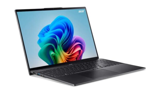 Notebook|ACER|Swift 16 AI OLED|SF16-51-70DR|CPU  Core Ultra|u7-256V|2200 MHz|16"|2880x1800|RAM 16GB|LPDDR5x|SSD 1TB|Intel Arc 140V|Integrated|ENG/RUS|Windows 11 Home|Black|1.46 kg|NX.J3ZEL.004 - Image 3