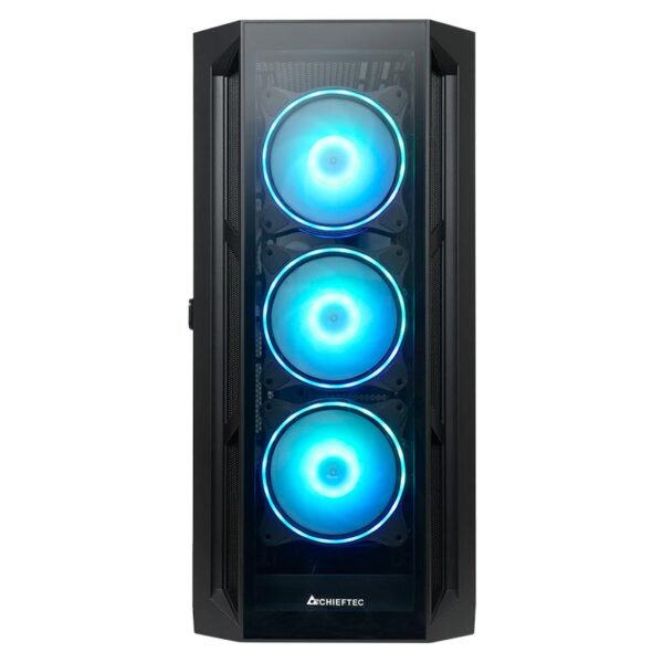 Case|CHIEFTEC|APEX ARGB|MidiTower|Not included|ATX|MicroATX|MiniITX|Colour Black|GA-01B-TG-OP - Image 2