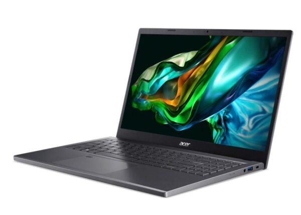 Notebook|ACER|Aspire|A515-48M-R3YU|CPU  Ryzen 5|7530U|2000 MHz|15.6"|1920x1080|RAM 8GB|LPDDR4x|SSD 512GB|AMD Radeon Graphics|Integrated|ENG|Windows 11 Home|Steel Grey|1.6 kg|NX.KJ9EL.005 - Image 2