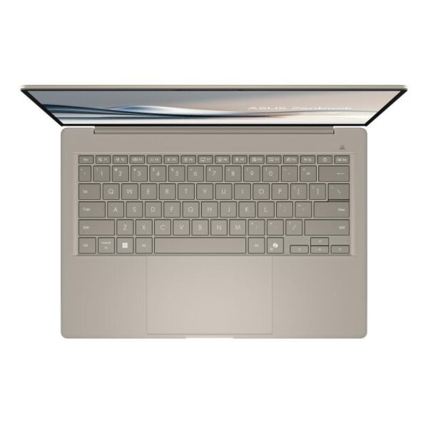 Notebook|ASUS|ZenBook Series|UX3407QA-QD202W|CPU  Snapdragon|X X1-26-100|14"|1920x1200|RAM 16GB|LPDDR5x|SSD 512GB|Qualcomm Adreno|Integrated|ENG|Windows 11 Home|Beige|0.98 kg|90NB1501-M00E30 - Image 5