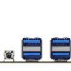 Mainboard|BIOSTAR|AMD B650|SAM5|Micro-ATX|Memory DDR5|Memory slots 2|1xPCI-Express 3.0 1x|1xPCI-Express 4.0 16x|1xM.2|1xHDMI|1xDisplayPort|2xUSB 2.0|4xUSB 3.2|1xRJ45|3xAudio port|B650MT - Image 4