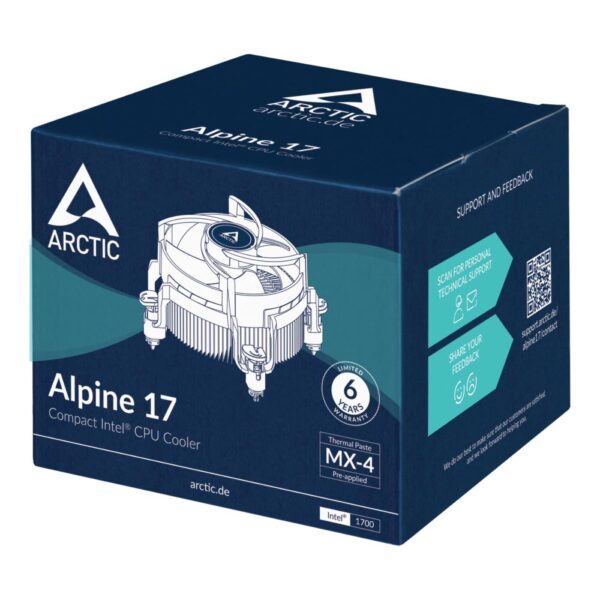 CPU COOLER S1700/ACALP00040A ARCTIC - Image 5