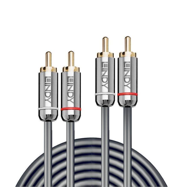 CABLE AUDIO 3.5MM 1M/CROMO 35345 LINDY - Image 2