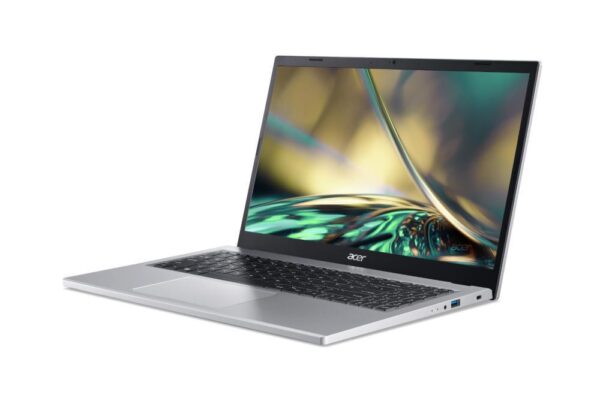 Notebook|ACER|Aspire 3|A315-24P-R3NB|CPU 7320U|2400 MHz|15.6"|1920x1080|RAM 8GB|DDR5|SSD 256GB|AMD Radeon Graphics|Integrated|SWE|Windows 11 Home|Pure Silver|1.8 kg|NX.KDEEL.001 - Image 4