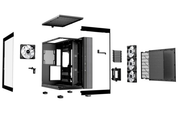 Case|BE QUIET|LIGHT BASE 600 LX|Tower|ATX|MicroATX|MiniITX|Colour Black|BGW67 - Image 2