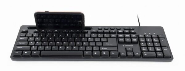 KEYBOARD MULTIMEDIA USB ENG/BLACK KB-UM-108 GEMBIRD - Image 2