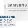 MEMORY MICRO SDXC EVO+ 512GB/V30 W/A MB-MC512SA/EU SAMSUNG