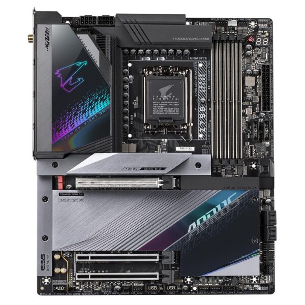 Mainboard|GIGABYTE|Intel Z790|LGA1700|EATX|Memory DDR5|Memory slots 4|1xPCI-Express 3.0 1x|1xPCI-Express 3.0 4x|1xPCI-Express 5.0 16x|5xM.2|1xDisplayPort|1xAudio-In|1xAudio-Out|7xUSB 3.2|3xUSB-C|1xOptical S/PDIF|1xRJ45|2xRF-Out|Z790AORUSMASTER1.0 - Image 2