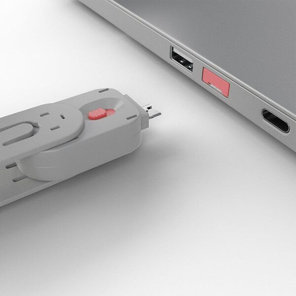 USB PORT BLOCKER KEY/PINK 40620 LINDY - Image 4