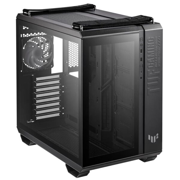 Case|ASUS|GT502 PLUS|MidiTower|Not included|ATX|MicroATX|MiniITX|Colour Black|GT502PLUS/BLK/TG/TUFGAM - Image 7